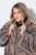 Ulla Popken 854617 Jacka i fuskpäls Beige - Jackor - Damjackor i stora storlekar