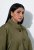 Ulla Popken 855125 Jacka Khaki - Jackor - Damjackor i stora storlekar