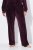 Ulla Popken 856119 Mysbyxor Plommon - Pyjamas/Loungewear - 