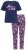 Ulla Popken 856141 Långärmad pyjamas Mörkblå - Pyjamas/Loungewear - 
