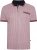 Kam Jeans 5487 Dobby Print Pique Polo Red - Pikétröjor - Stora pikétröjor - 2XL-8XL