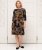 Scandinavian Caramel Flower Petals Dress Lavender and Orange - DAMKLÄDER 40-66 - 