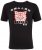 Loyalty & Faith Cracker T-shirt Black - T-shirts - Stora T-shirts - 2XL-14XL