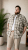 Kam Jeans 6339 Checked Short Sleeve Shirt Beige - Skjortor - Stora skjortor - 2XL-8XL
