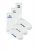Jack & Jones Power Statements Tennisstrumpor Vit 3-pack - Underkläder & badkläder - Stora underkläder för män