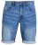 D555 Griffin Denim Shorts Stonewash - Shorts - Stora shorts W40-W60