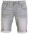 D555 Griffin Denim Shorts Grey - Shorts - Stora shorts W40-W60