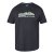 North Latitude Mountain T-Shirt V-Neck Svart - TALL T-shirts - T-Shirts för Långa Män