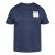 North Latitude T-Shirt With Print Mörkblå - T-shirts - Stora T-shirts - 2XL-14XL
