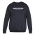North Latitude Crewneck Sweatshirt Svart - TALL tröjor - TALL sweatshirts för långa män