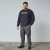 North Latitude Crewneck Sweatshirt Svart - TALL tröjor - TALL sweatshirts för långa män