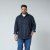 North Latitude Denim Shirt LS Blå - Skjortor - Stora skjortor - 2XL-8XL