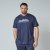 North Latitude Mountain T-Shirt V-Neck Mörkblå - T-shirts - Stora T-shirts - 2XL-14XL