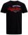 Jack & Jones Elogo T-Shirt Black - T-shirts - Stora T-shirts - 2XL-14XL