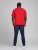 Jack & Jones Elogo T-Shirt True Red - T-shirts - Stora T-shirts - 2XL-14XL