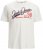 Jack & Jones Elogo T-Shirt White - T-shirts - Stora T-shirts - 2XL-14XL