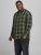 Jack & Jones Gingham L/S Shirt Dusty Olive - Skjortor - Stora skjortor - 2XL-8XL