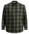 Jack & Jones Gingham L/S Shirt Dusty Olive - Skjortor - Stora skjortor - 2XL-8XL