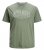 Jack & Jones Preston T-Shirt Sea Spray - T-shirts - Stora T-shirts - 2XL-14XL
