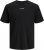 Jack & Jones JCOEDITION BERLIN T-Shirt Black - T-shirts - Stora T-shirts - 2XL-14XL