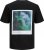 Jack & Jones JCOEDITION BERLIN T-Shirt Black - T-shirts - Stora T-shirts - 2XL-14XL