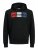 Jack & Jones CORP LOGO Hoodie Black - Tröjor & hoodies - Stora hoodies & tröjor - 2XL-14XL