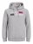 Jack & Jones CORP LOGO Hoodie Light Gray - Tröjor & hoodies - Stora hoodies & tröjor - 2XL-14XL
