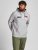 Jack & Jones CORP LOGO Hoodie Light Gray - Tröjor & hoodies - Stora hoodies & tröjor - 2XL-14XL