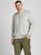 Jack & Jones JJEMIL Knit Turtle Zip Cardigan Light Grey - Tröjor & hoodies - Stora hoodies & tröjor - 2XL-14XL