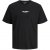 Jack & Jones Miko Crew Neck T-Shirt Black - T-shirts - Stora T-shirts - 2XL-14XL