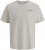 Jack & Jones Yuki Back Print Crew Neck T-Shirt Moonbeam - T-shirts - Stora T-shirts - 2XL-14XL