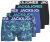  Jack & Jones Tropical Flowers Trunks 5-Pack Blue - Underkläder & badkläder - Stora underkläder för män