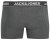 Jack & Jones Black Friday Trunks 3-Pack Grey Black - Underkläder & badkläder - Stora underkläder för män