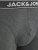 Jack & Jones Black Friday Trunks 3-Pack Grey Black - Underkläder & badkläder - Stora underkläder för män
