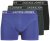 Jack & Jones Black Friday Trunks 3-Pack Blue Black - Underkläder & badkläder - Stora underkläder för män