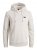 Jack & Jones JCOKING SWEAT HOOD Light Gray - Tröjor & hoodies - Stora hoodies & tröjor - 2XL-14XL