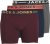 Jack & Jones LICHFIELD Trunks 3-Pack Burgundy - Underkläder & badkläder - Stora underkläder för män