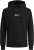 Jack & Jones ESTERBRO Hoodie Black - Tröjor & hoodies - Stora hoodies & tröjor - 2XL-14XL