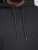 Jack & Jones BRADLEY Hoodie Black - Tröjor & hoodies - Stora hoodies & tröjor - 2XL-14XL