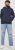 Jack & Jones BRADLEY Hoodie Navy Blazer - Tröjor & hoodies - Stora hoodies & tröjor - 2XL-14XL