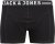Jack & Jones SENSE Trunks 3-Pack Black - Underkläder & badkläder - Stora underkläder för män