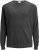 Jack & Jones HILL Knitted Sweater Dark Grey Melange - Tröjor & hoodies - Stora hoodies & tröjor - 2XL-14XL