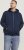 Jack & Jones BRADLEY Zip Hoodie Navy Blazer - Tröjor & hoodies - Stora hoodies & tröjor - 2XL-14XL
