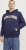 Jack & Jones CALEB Hoodie Navy Blazer - Tröjor & hoodies - Stora hoodies & tröjor - 2XL-14XL
