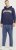 Jack & Jones CALEB Hoodie Navy Blazer - Tröjor & hoodies - Stora hoodies & tröjor - 2XL-14XL