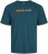 Jack & Jones CORP Logo Play 5 T-Shirt Deep Teal - T-shirts - Stora T-shirts - 2XL-14XL