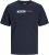 Jack & Jones CORP Logo Play 5 T-Shirt Navy Blazer - T-shirts - Stora T-shirts - 2XL-14XL