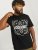 Jack & Jones JJPAISLEY T-Shirt Black - T-shirts - Stora T-shirts - 2XL-14XL