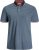 Jack & Jones PAULOS Short Sleeve Polo Denim Blue/PS - Pikétröjor - Stora pikétröjor - 2XL-8XL
