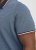 Jack & Jones PAULOS Short Sleeve Polo Denim Blue/PS - Pikétröjor - Stora pikétröjor - 2XL-8XL